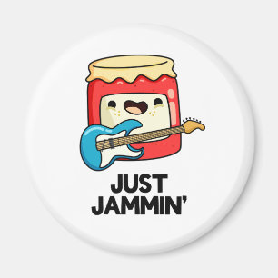 Just Jammin Funny Rocker Sylt Pun Magnet