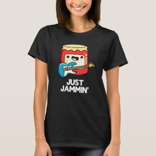 Just Jammin Funny Rocker Sylt Pun Mörk BG T Shirt