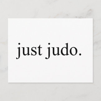 Just Judo Vykort