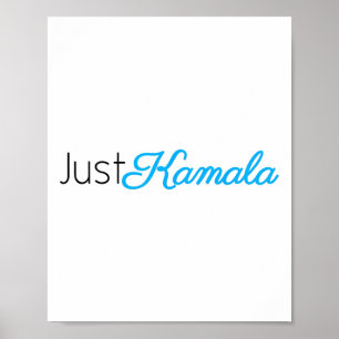 Just Kamala röstade 2024 för presidentvalet Poster