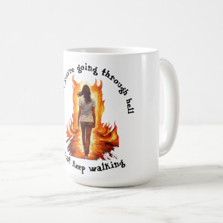 Just Keep Walking Kaffemugg