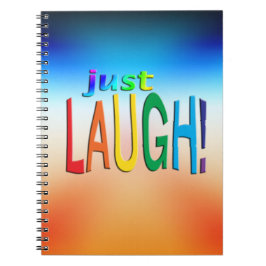 Just Laugh Anteckningsbok