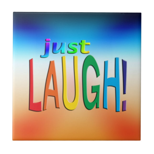 Just Laugh Kakelplatta (Framsidan)