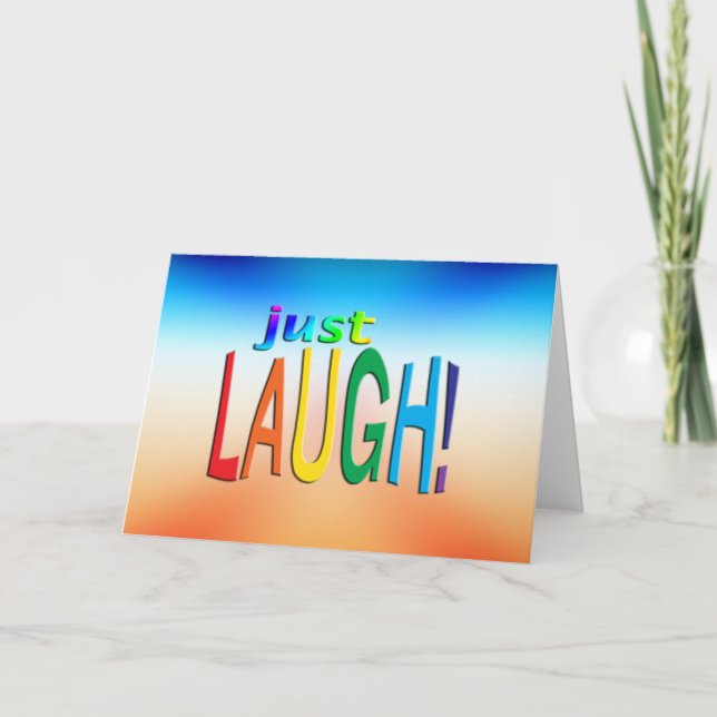 Just Laugh Kort (Framsida)