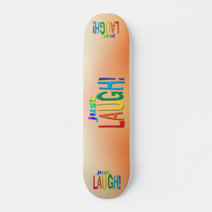 Just Laugh Mini Skateboard Bräda 18,5 Cm