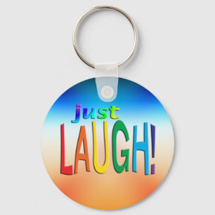Just Laugh Nyckelring