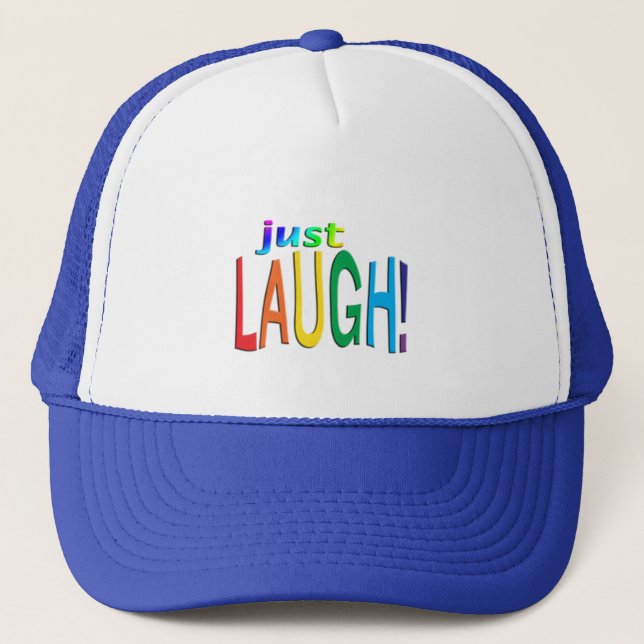 Just Laugh Truckerkeps (Framsida)