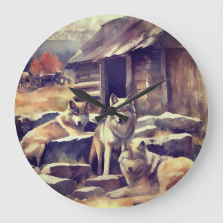 Just Letting Time go on. Stor Klocka