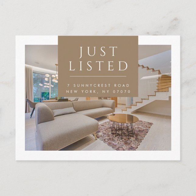 Just Listat Modern Real Gods vykort (Framsida)