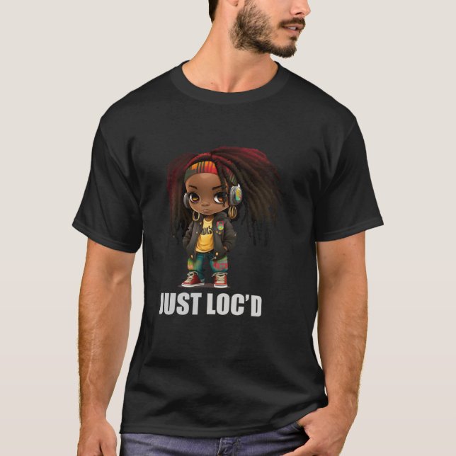 Just Loc d T Shirt (Framsida)