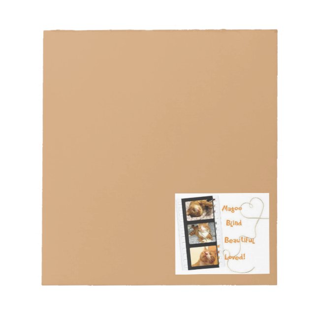 Just Loved Note Pad Anteckningsblock (Framsida)