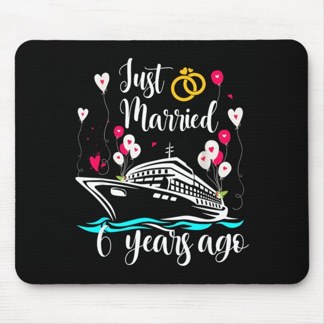 Just Married 6 Years Ago 6th Anniversary Cruise Tr Musmatta (Framsidan)