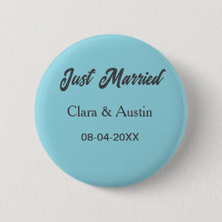 Just Married add couple name date year wedding sim Knapp
