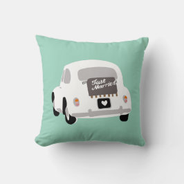 Just Married Cushion Kudde