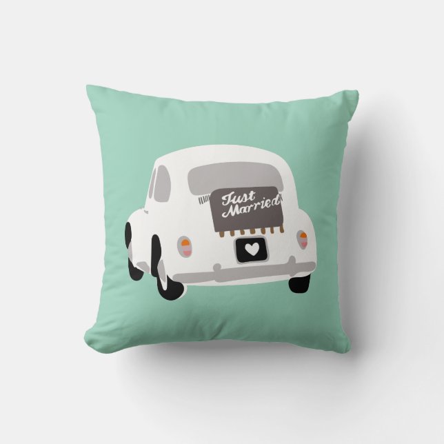 Just Married Cushion Kudde (Framsida)