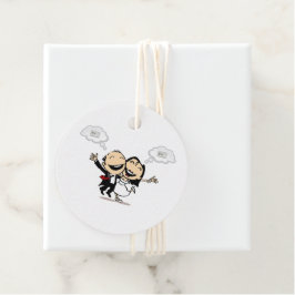 Just married gåvor etiketter