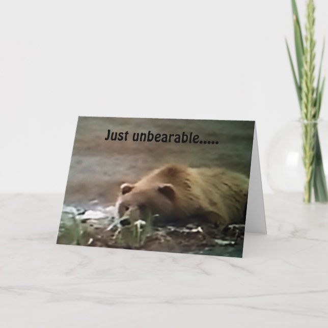 "JUST OBEARABLE" JAG "MISSAR" DIG SÅ MYCKET!!!!! KORT (Framsida)