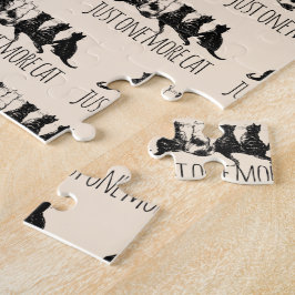 Just One More Cat Parent Pattern Pussel