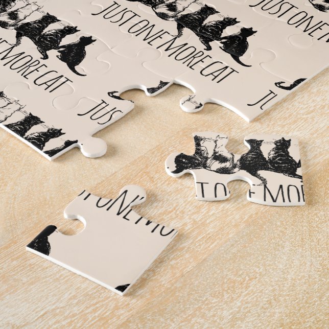 Just One More Cat Parent Pattern Pussel (Sidan)