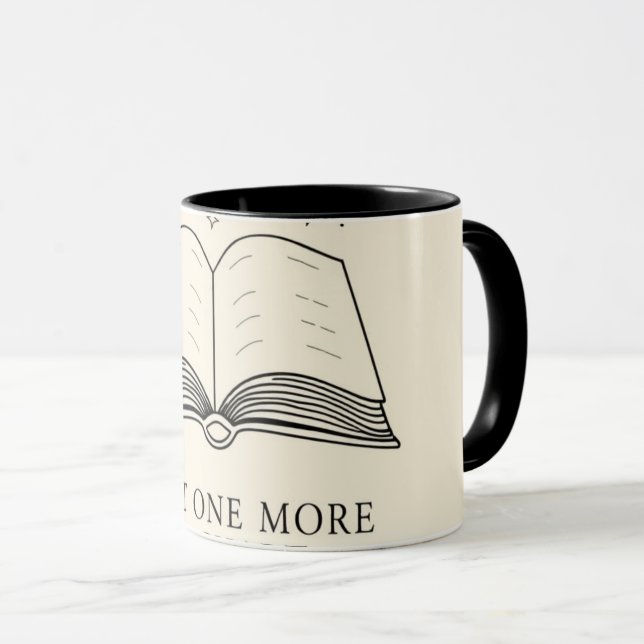 Just One More Chapter - Cozy Book Love Mugg (Framsida höger)