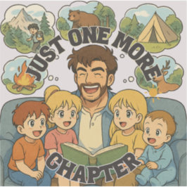 Just One More Chapter Vinyl Sticker Klistermärken