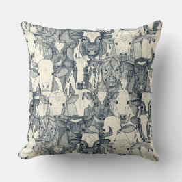 just ox indigo pearl kudde