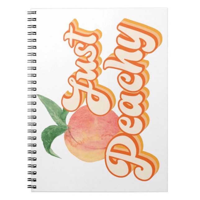 Just Peachy Anteckningsbok (Framsidan)