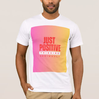 JUST POSITIV TANKE ALLVARLIGT T SHIRT