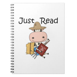 Just Read Anteckningsbok Med Spiral