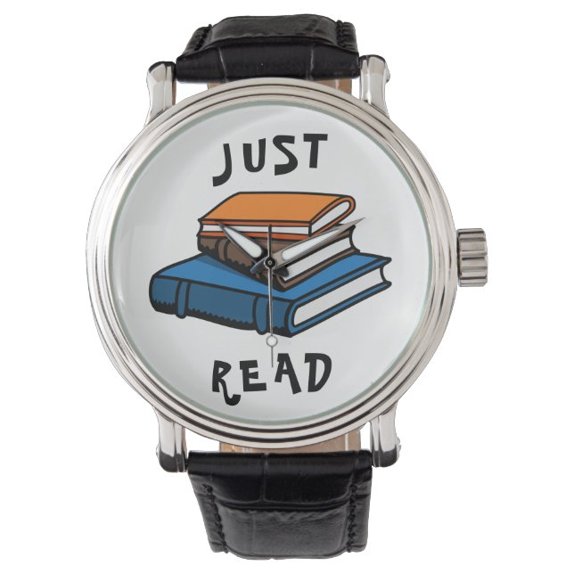 Just Read Armbandsur (Framsida)