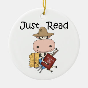 Just Read Julgransprydnad Keramik