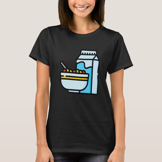 Just Really Like Breakfast Cereal OK Cereal   1 T Shirt (Framsida)