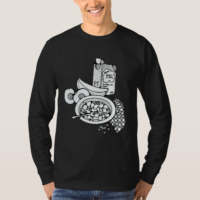 Just Really Like Breakfast Cereal OK Cereal 2 T Shirt (Framsida)