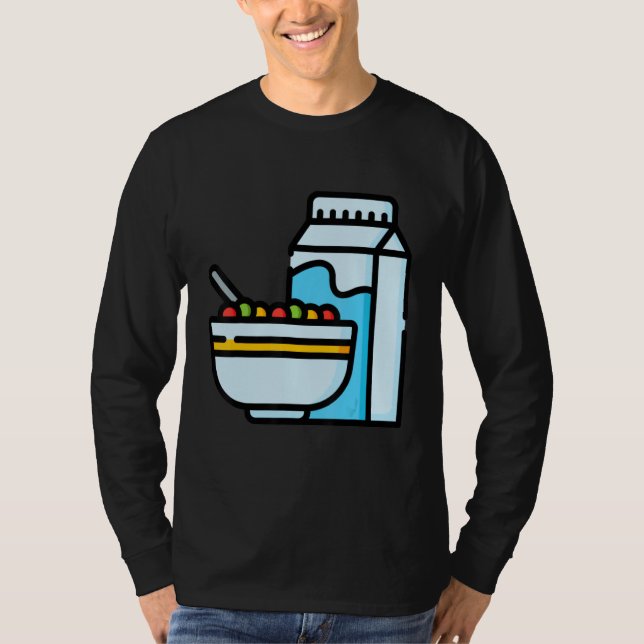 Just Really Like Breakfast Cereal OK Cereal 5 T Shirt (Framsida)