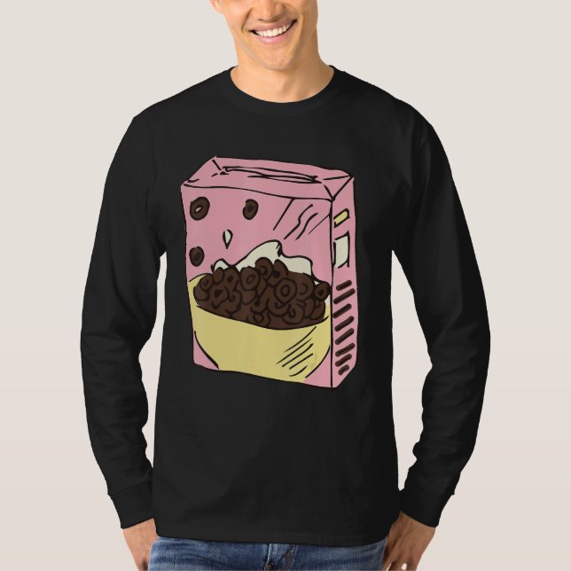 Just Really Like Breakfast Cereal OK Cereal   T Shirt (Framsida)