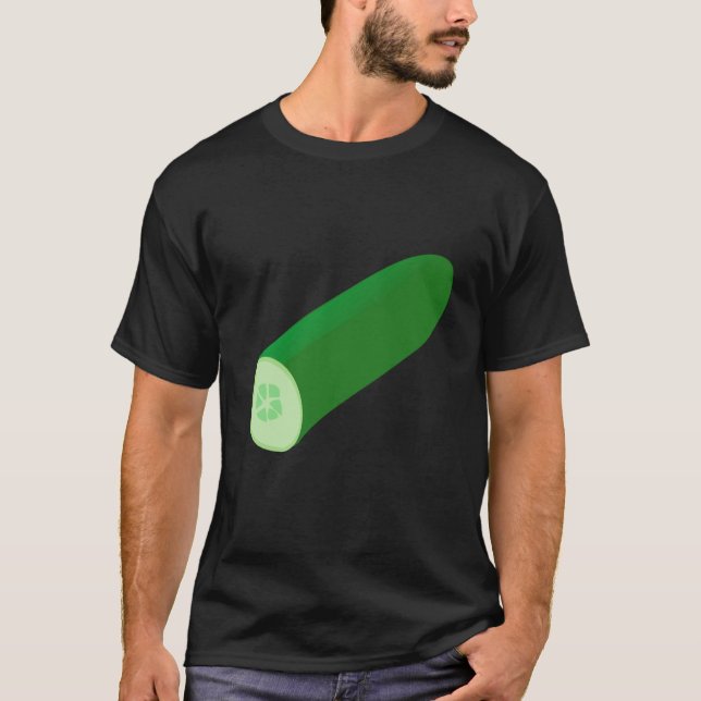 Just Really Like Cucumbers Cucumber Pickle Vegetab T Shirt (Framsida)