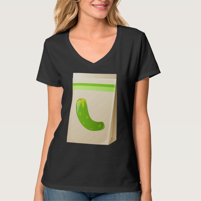 Just Really Like Cucumbers Cucumber Pickle Vegetab T Shirt (Framsida)