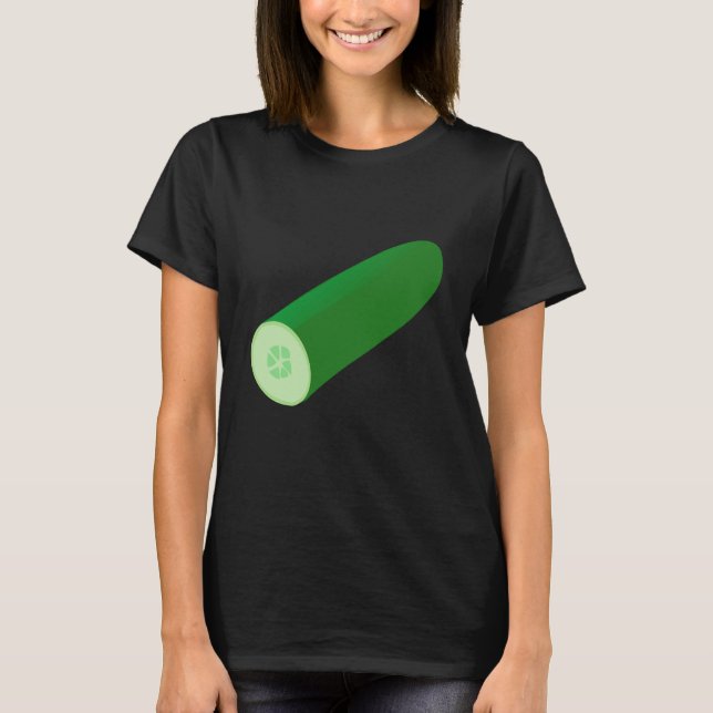 Just Really Like Cucumbers Cucumber Pickle Vegetab T Shirt (Framsida)