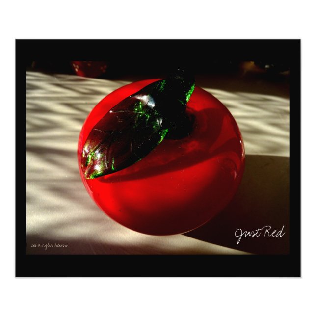 Just Red Fototryck (Framsidan)