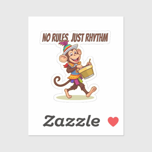 Just Rhythm Klistermärken (Ark)