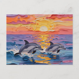 Just Saying Hi | Keeping i Touch Tropical Vacation Vykort