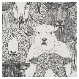 just sheep black white tyg