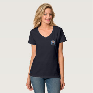 Just Ski Kvinnor i V-Nacke T Shirt
