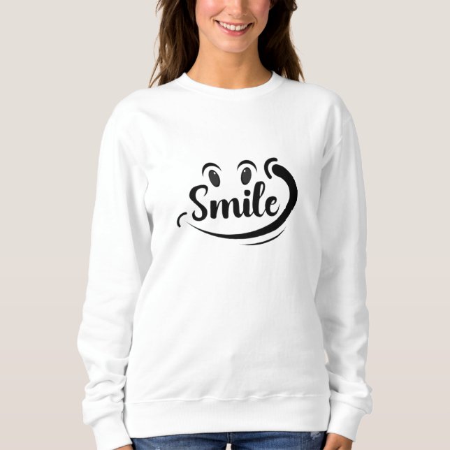 Just Smile Keep Smiling Smile More Stay Smiling A  T Shirt (Framsida)