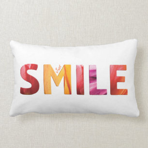 Just Smile Lycklig, citat 04 Lumbarkudde