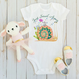 Just Snigel Away Cute Snigel T Shirt