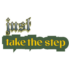 Just Take the Step – Motivational Typography Desig T Shirt