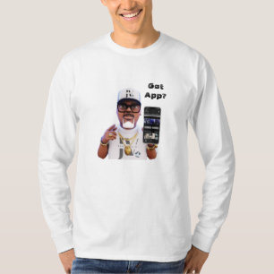 Just Vibin'Media "Har App" Långärmad T-Shirt