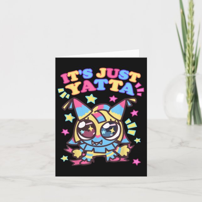 Just Yatta Toons Dandys World Girls Birthday C Kort (Framsida)