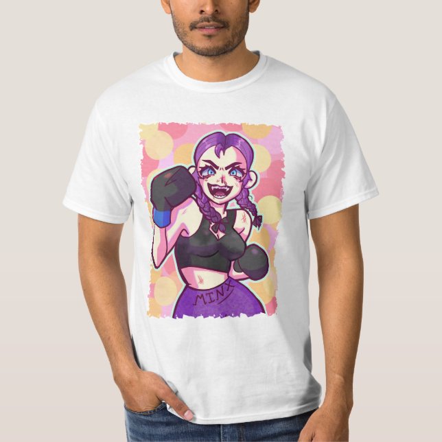 Justaminx klassisk t shirt (Framsida)